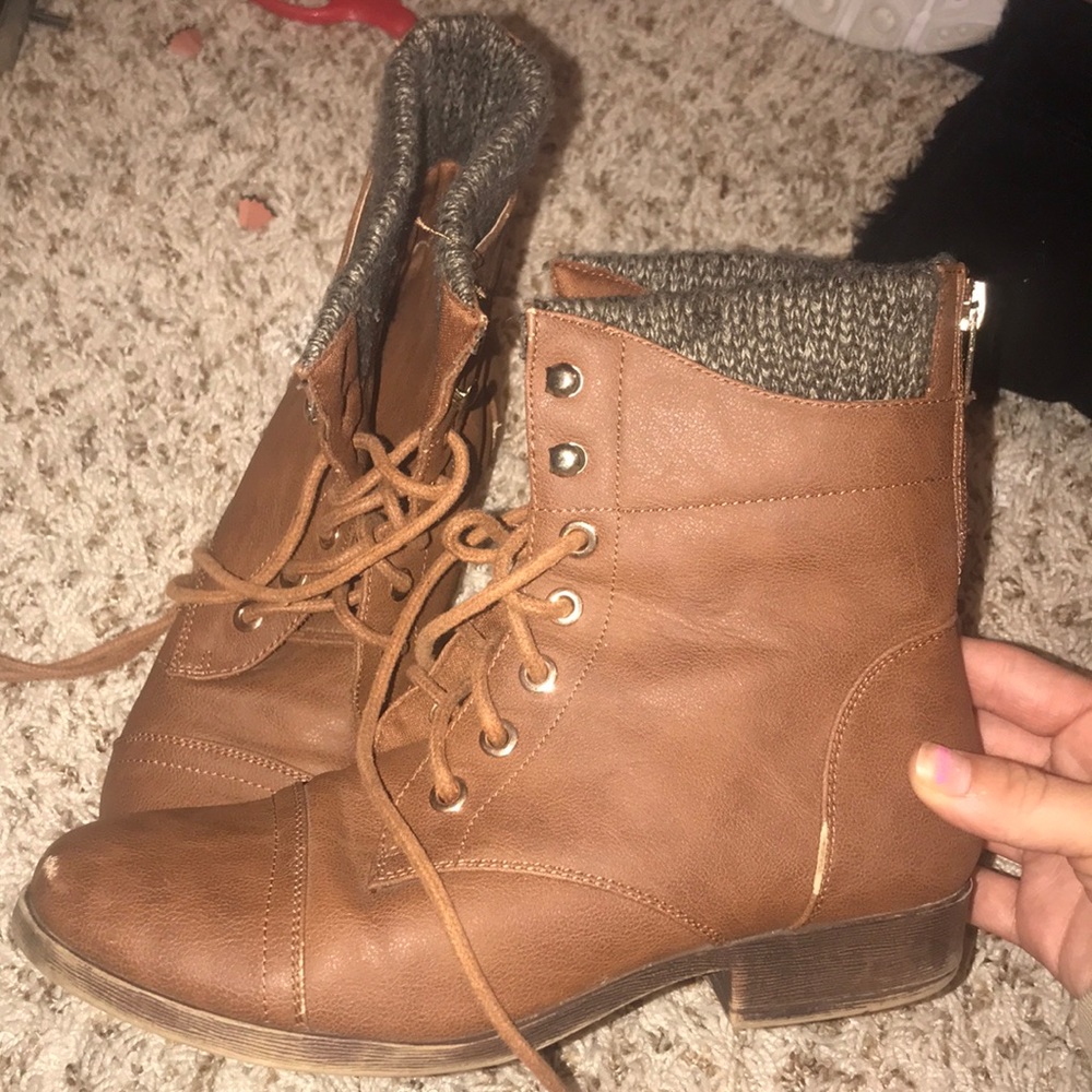 Cute combat boots
